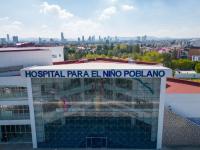 Fachada del Hospital del Niño Poblano 