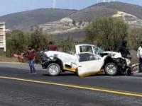 Tractocamión en Cañada de Morelos
