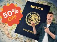 Tramita tu pasaporte 2025 con 50% de descuento y ahorra