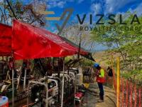Trabajos presenciales en mina de Vizsla Silverk, en Concordia