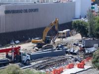 Avance de obras de la Universidad del Deporte del Estado de Puebla