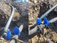 Colocan nueva válvula de agua ante intento de robo