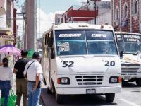 Rutas del transporte público en la ciudad de Puebla
