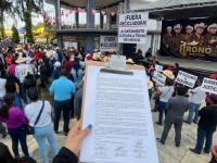 Vecinos de San José Chiapa rechazan recicladora; Ayuntamiento llevará a Trono de México