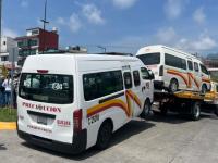 Transporte público irregular en Teziutlán 