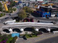 Vista aerea del Puente de Ovando