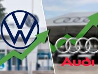Fachadas de plantas de Volkswagen y Audi 