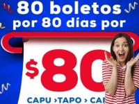 Aprovecha el Ochentón y viaja a la CDMX desde Puebla por 80 pesos