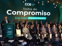 Toma de protesta de Juan Pablo Cisneros Madrid como líder del CCE